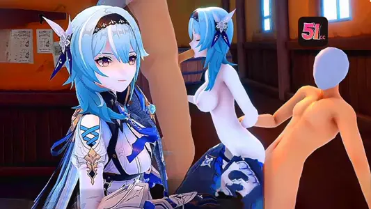 3D原神AKT-优菈酒馆喝酒被路人下药