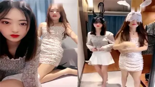 精精与腿腿双飞盛宴！极品良家尤物齐上阵，蜜穴湿透任你抽插